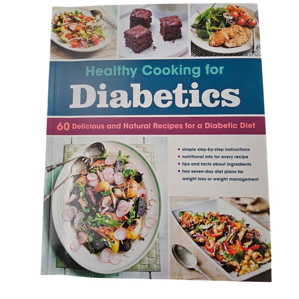 Healthy Cooking for‎ Diabetics Judith Wills 60 Recipes Cookbook